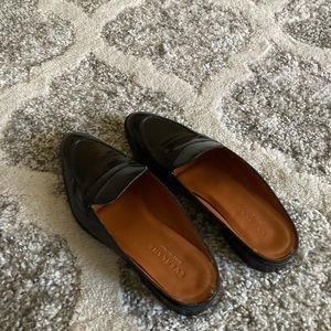 Everlane Black Leather Loafers